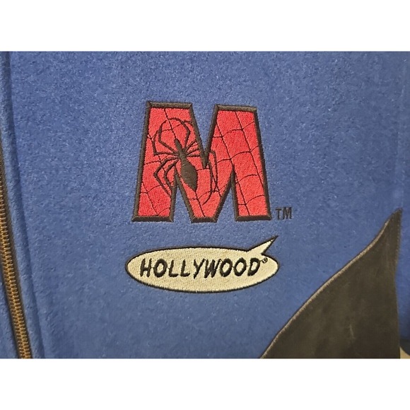 Vintage 1990s Spider-Man Embroidered Marvel Comics Jacket Mens Small Rare - Picture 3 of 9